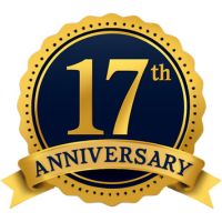 16-annversary logo